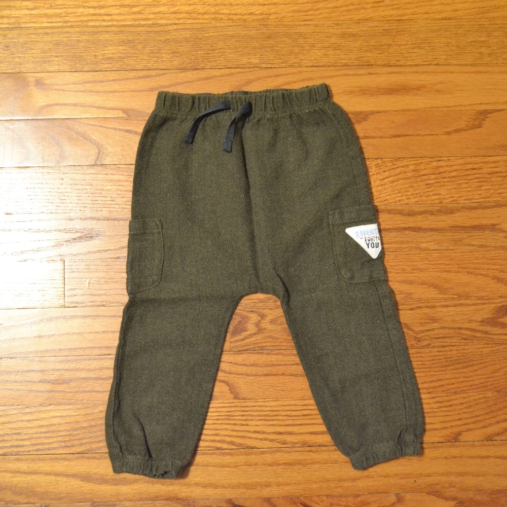 LIKE NEW Next Baby Herringbone Pants 12-18M